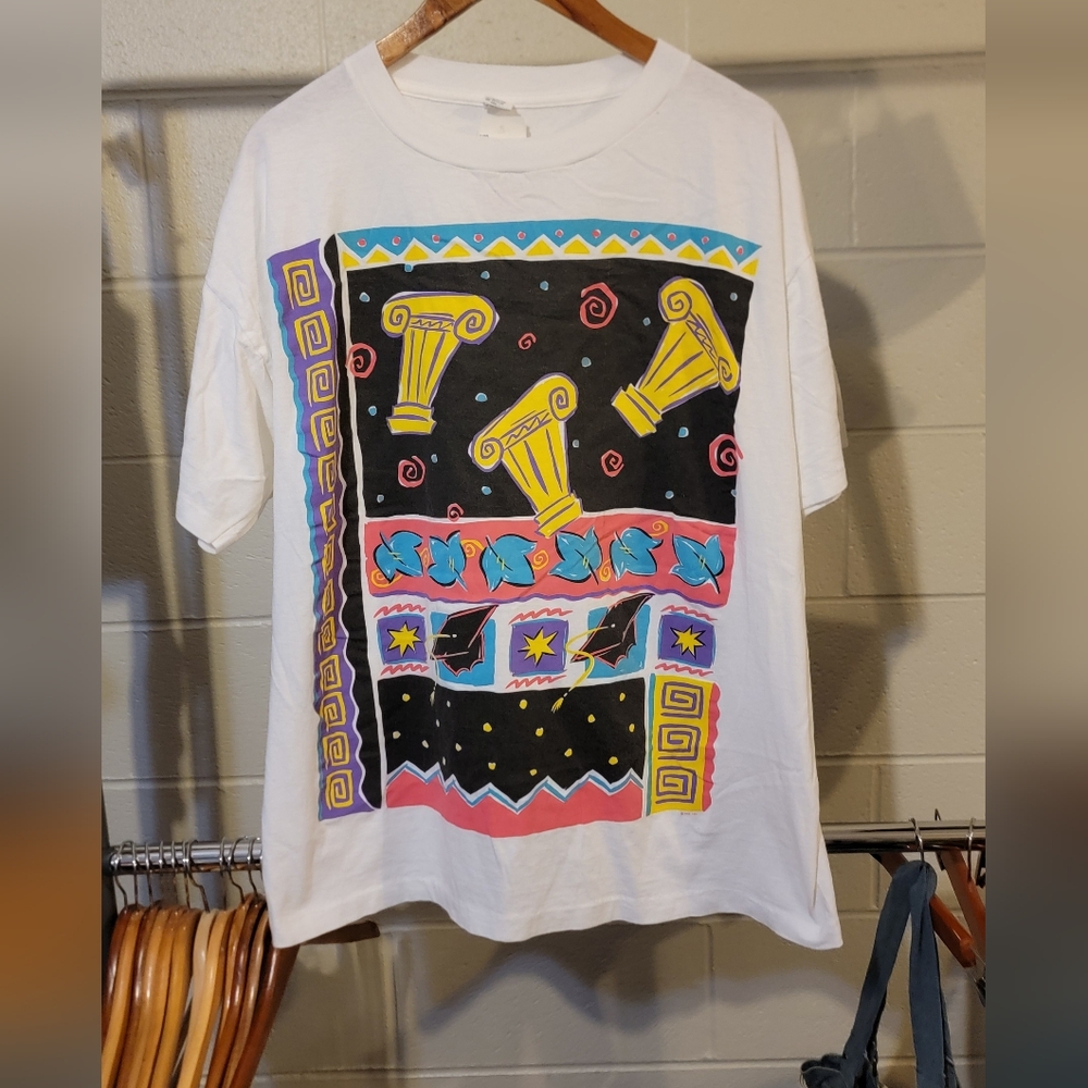 Graduation Vintage 90s Single Stitch Hallmark Shirt